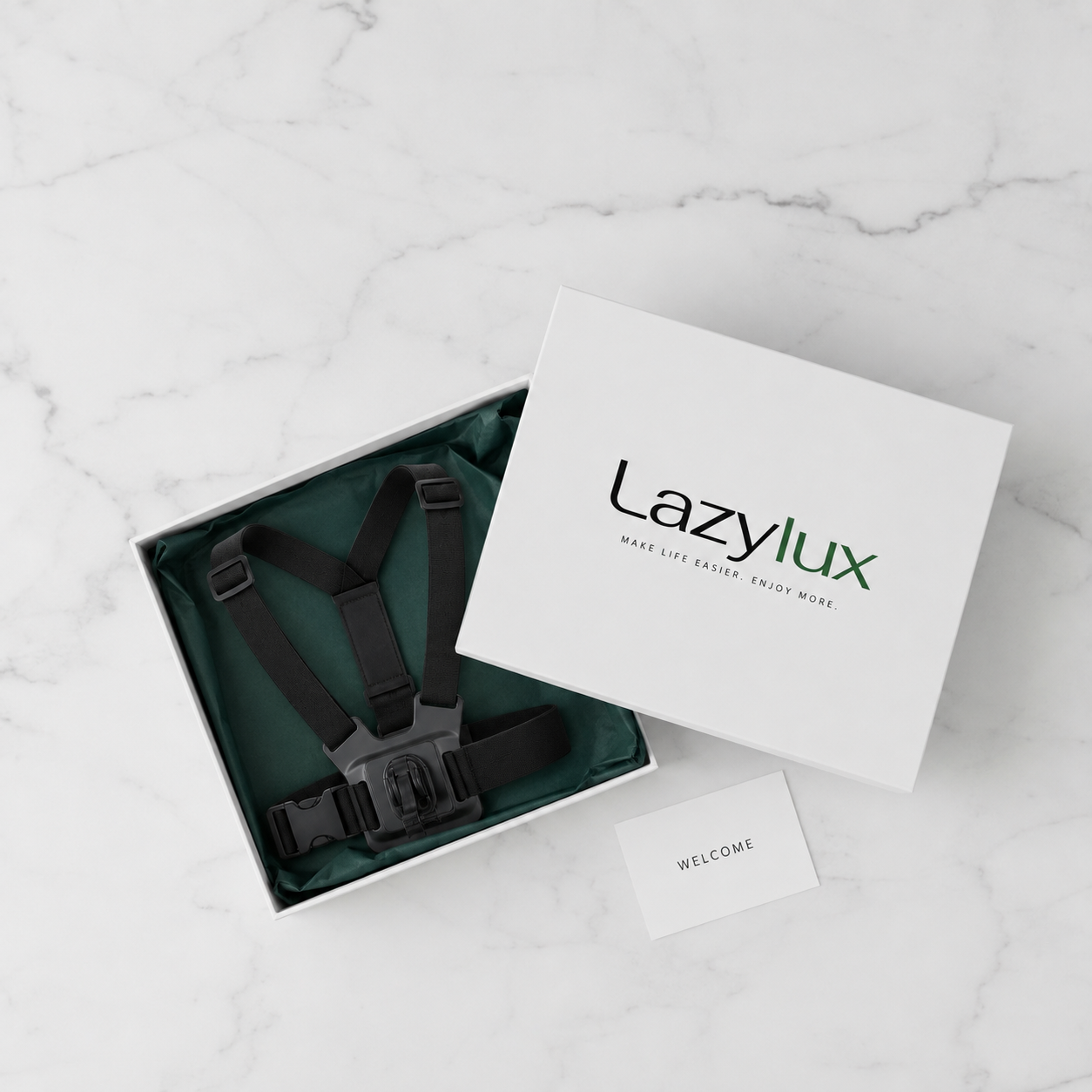 LazyLux™ Hands-Free Chest Phone Mount